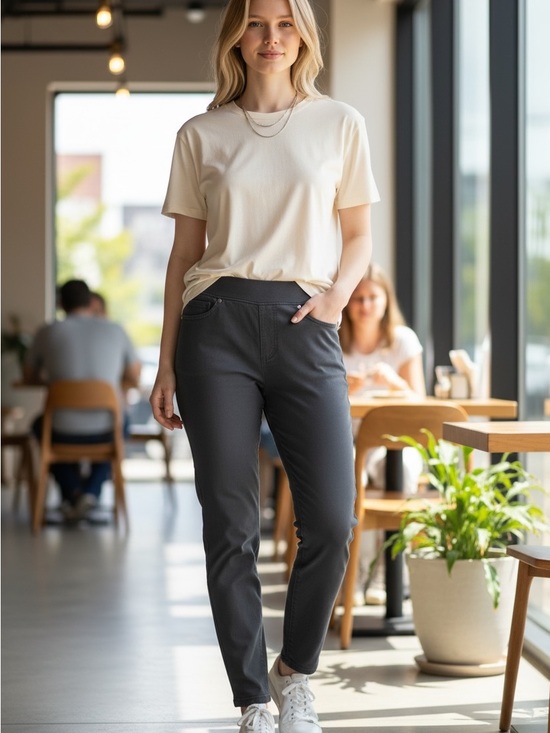 Simply Vera Vera Wang Pants - Simply Vera Vera Wang Black Stretch Leggings Size S